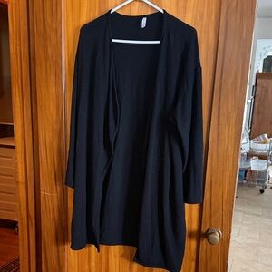 Z Supply Black Open-Front Cardigan